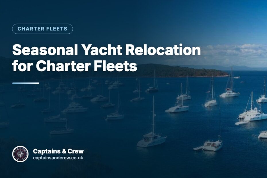Seasonal Yacht Relocation for Charter Fleets – Captains & Crew charter fleets article cover
