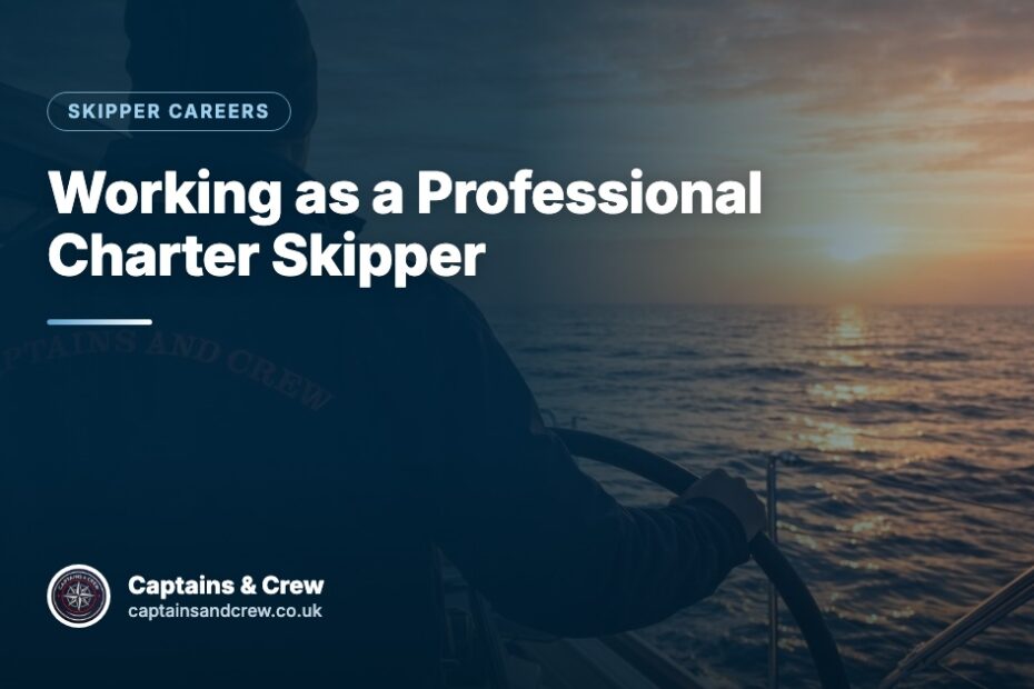 Working as a Professional Charter Skipper – Captains & Crew skipper careers article cover