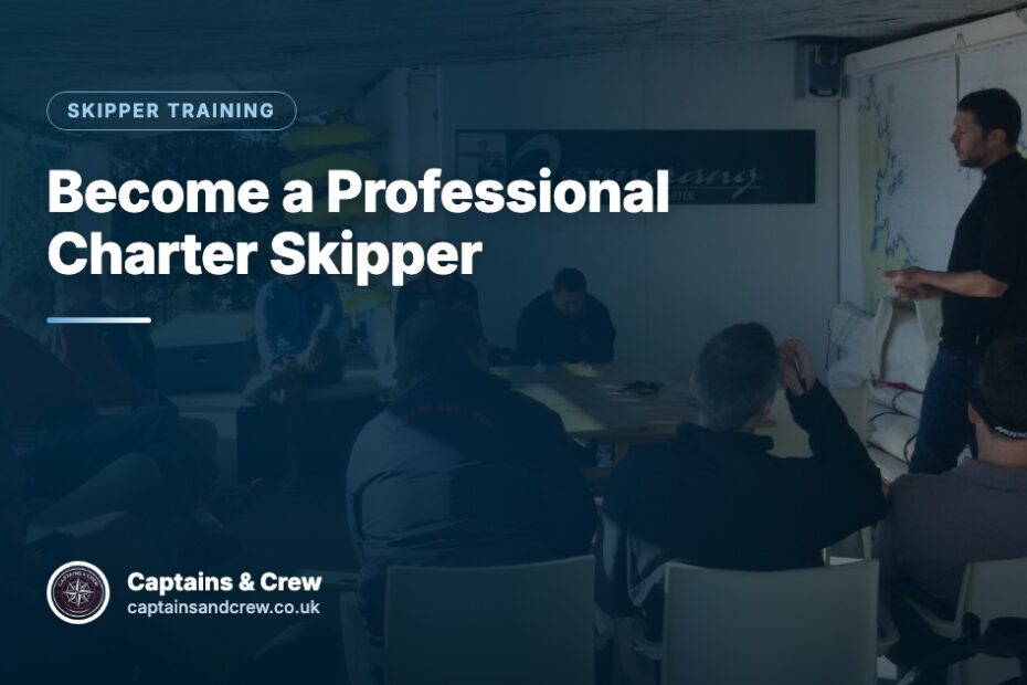 Become a Professional Charter Skipper – Captains & Crew skipper training article cover